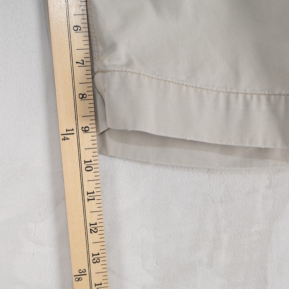 Polo Ralph Lauren Khaki Cargo Shorts Mens 100% Cotton Size 40 Casual - Picture 5 of 10